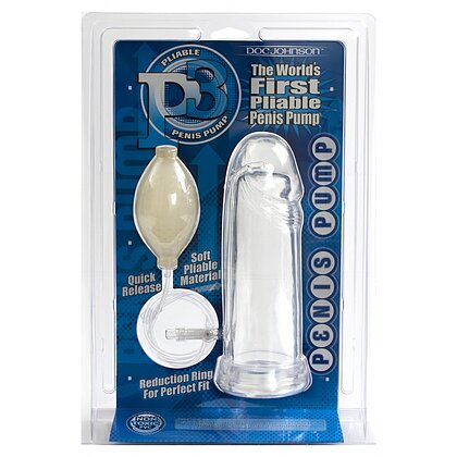 Pompă Pentru Penis Flexibilă P3 Transparent