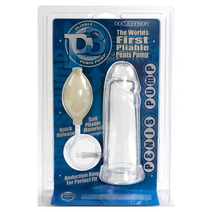 Pompă Pentru Penis Flexibilă P3 Transparent