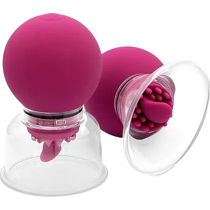 Pompă Rotativă și Vibrantă 5 Moduri Roz