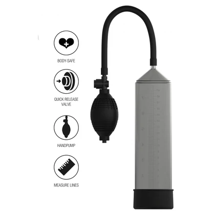 Pompă Vacuum Hidden Desire — Starter Discret Negru