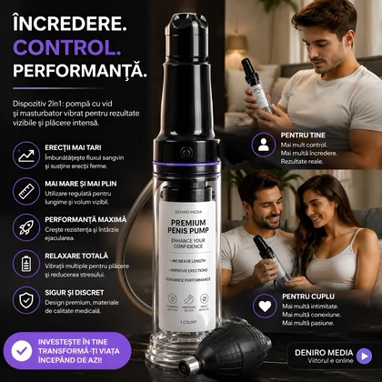 Pompă Vibrating Multi Pump Și Masturbator Transparent