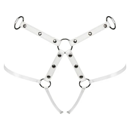 Portjartier Obsessive A758 Alb S-L