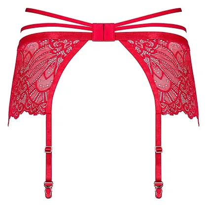 Portjartier Obsessive Loventy Roșu L-XL