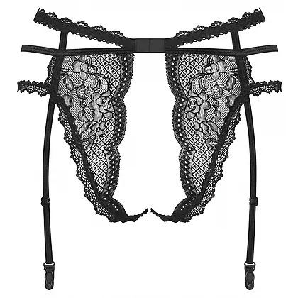 Portjartier Obsessive Pearlove Negru M-L