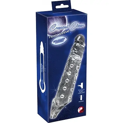 Prelungitor Crystal Skin Penis Sleeve Transparent
