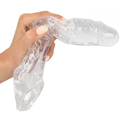 Prelungitor Crystal Skin Penis Sleeve Transparent