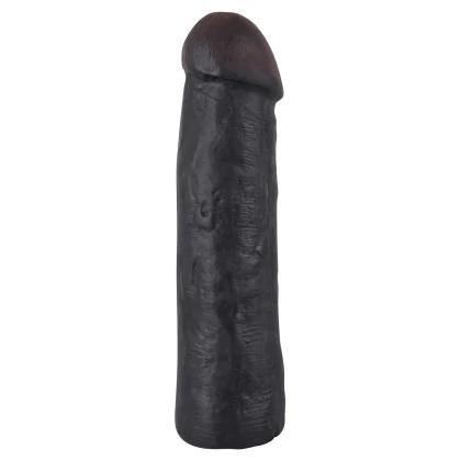 Prelungitor Penis Big Sleeve Rezistent la Apă 22 cm Negru