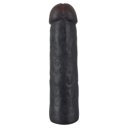 Prelungitor Penis Big Sleeve Rezistent la Apă 22 cm Negru
