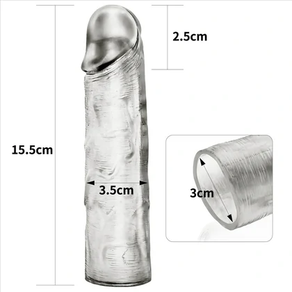 Prelungitor Penis Flawless Add 1 Transparent
