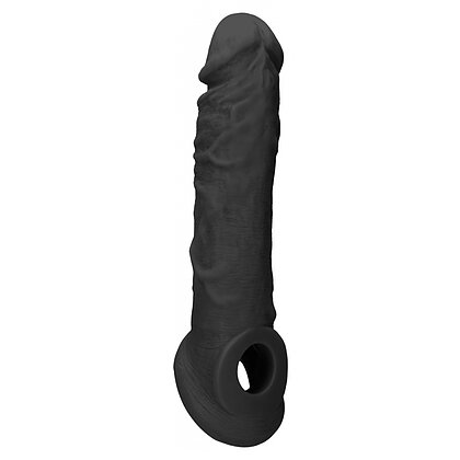 Prelungitor RealRock Realist pentru Penis Mai Lung Negru