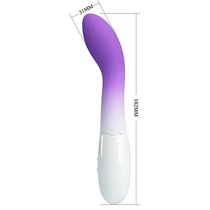 Pretty Love Bishop, Vibrator curbat Punct G, 30 Funcții