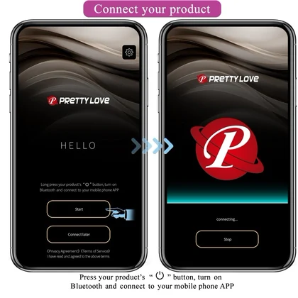 Pretty Love Casper Purple — Ou Vibrator 12 Moduri, USB Mov