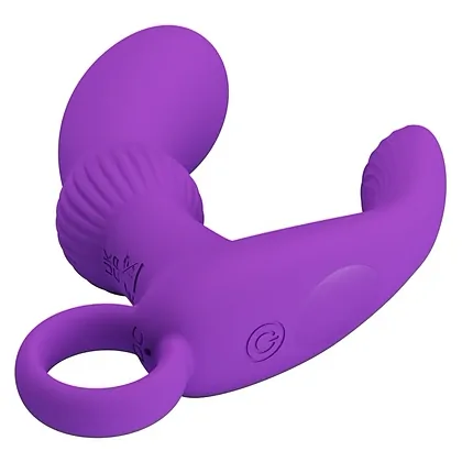Pretty Love Cayla Purple - Masajer Prostată, 12 Funcții