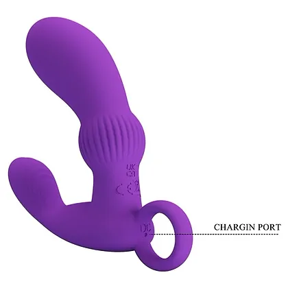 Pretty Love Cayla Purple - Masator Prostată, 12 Funcții Mov