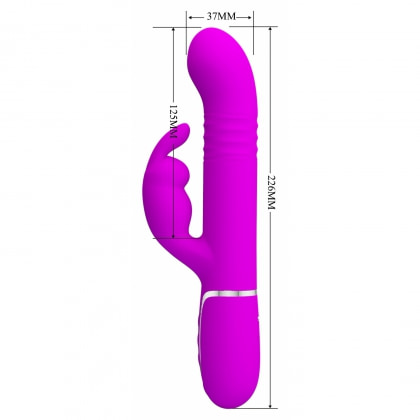 Pretty Love Coale Rabbit Vibrator 19.5 cm Mov