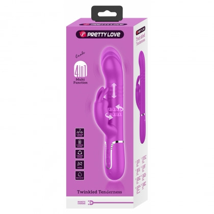Pretty Love Coale Rabbit Vibrator 19.5 cm Mov