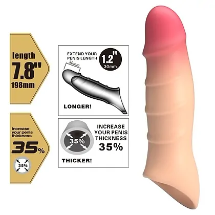 Pretty Love Damell Flesh – Manșon Texturat Realist