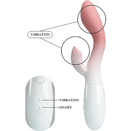 Pretty Love Debra – Stimulator Dual G și Clitoris, 30 Moduri