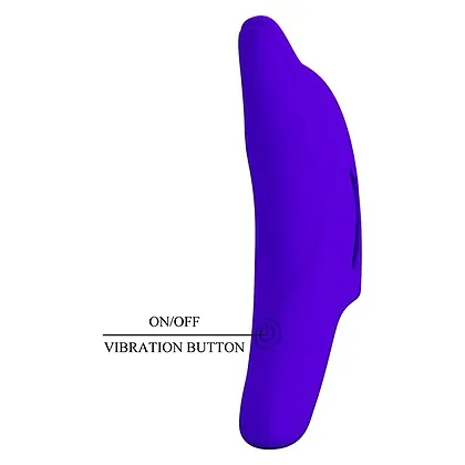 Pretty Love Delphini – Vibrator De Deget 10 Moduri, Compact