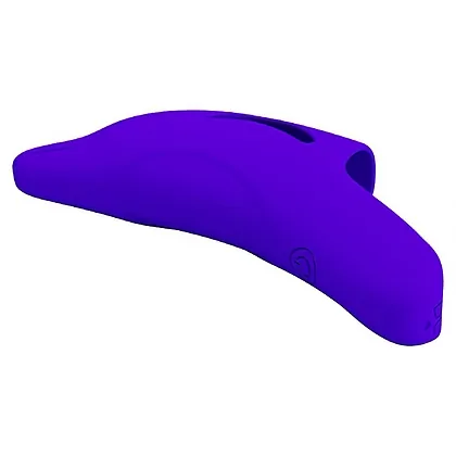 Pretty Love Delphini – Vibrator De Deget 10 Moduri, Compact Albastru