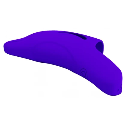 Pretty Love Delphini – Vibrator De Deget 10 Moduri, Compact Albastru