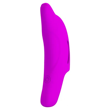Pretty Love Delphini Vibrator De Deget 10 Funcții Mov Discret
