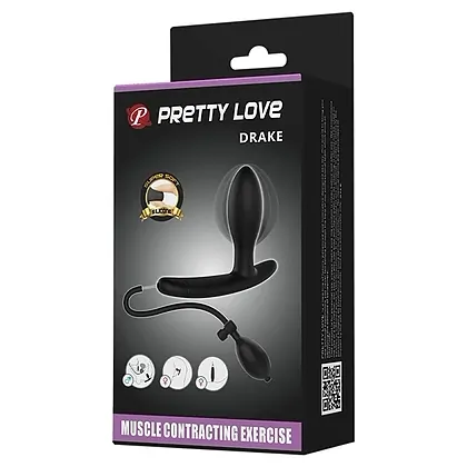 Pretty Love Drake - Dop Anal Gonflabil silicon 7.8x2.6 cm