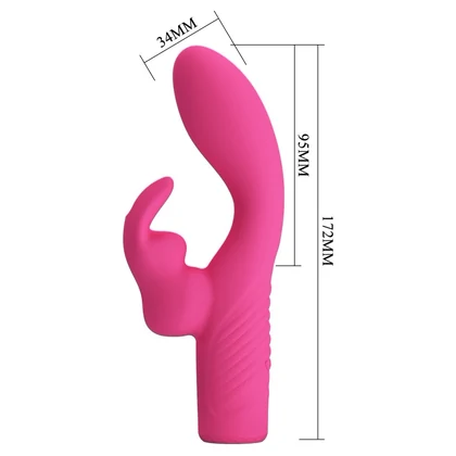 Pretty Love Elivia Pink – Vibrator Punct G, 10 Funcții Roz
