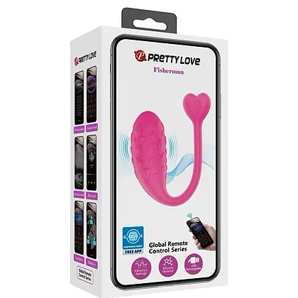 Pretty Love Fisherman - Ou Vibrator Smart 12 Funcții Roz