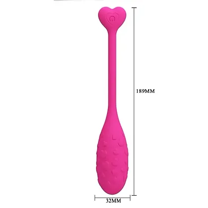 Pretty Love Fisherman - Ou Vibrator Smart 12 Funcții Roz