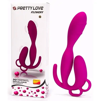 Pretty Love Flowery – Plug Reîncărcabil 30 Funcții, 3 Stim.