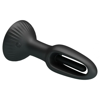 Pretty Love Hubert Vibrator Anal cu 7 Moduri Wiggling Negru