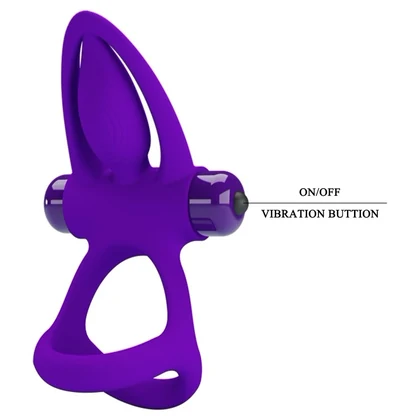 Pretty Love Inel Vibrator Vibration, 10 Moduri, Mov