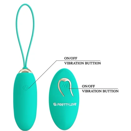 Pretty Love Julia – Ou Vibrator Verde, 12 Moduri, Control