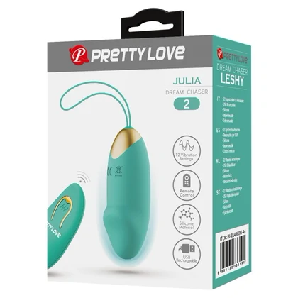 Pretty Love Julia – Ou Vibrator Verde, 12 Moduri, Control