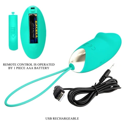 Pretty Love Julia – Ou Vibrator Verde, 12 Moduri, Control