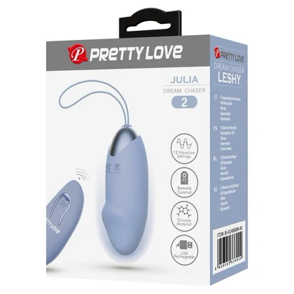 Pretty Love Julia - Ou Vibrator Albastru, 12 Moduri