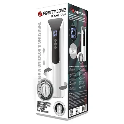 Pretty Love Kahleah 7 Împingeri, 7 Rotații, 5 Viteze Alb
