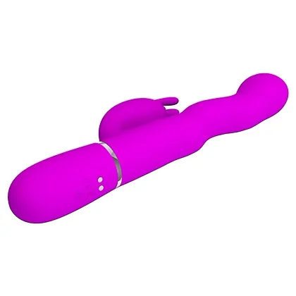 Pretty Love Laursen – Vibrator curbat Reîncărcabil 7+4, Mov