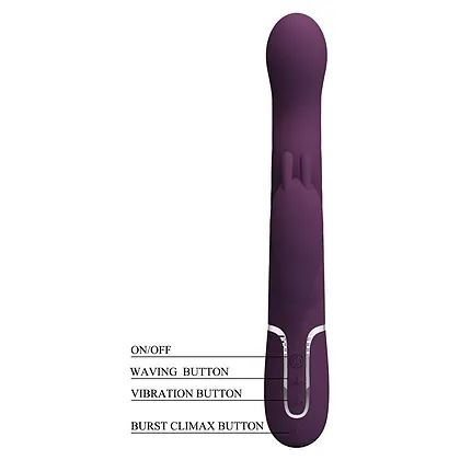 Pretty Love Laursen II - 7+4 Moduri, Reîncărcabil Mov