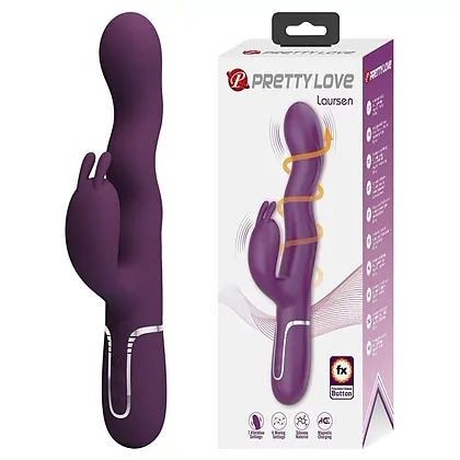 Pretty Love Laursen Purple II - 7+4 Moduri, Reîncărcabil