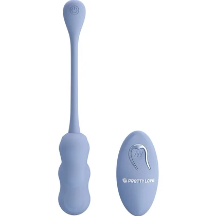 Pretty Love Leshy Blue — Ou Vibrant Compact, Telecomandă Albastru