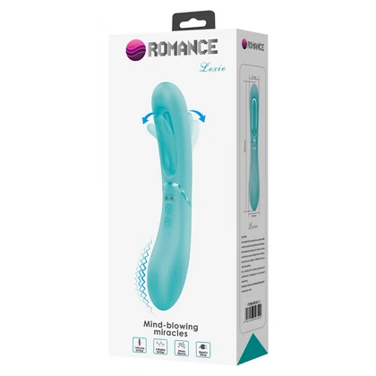 Pretty Love Lexie – Vibrator Punct G, 7+4 Moduri, USB Albastru