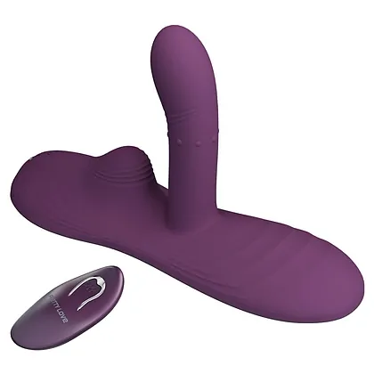 Pretty Love Luka - Pad vibrator din silicon ergonomic