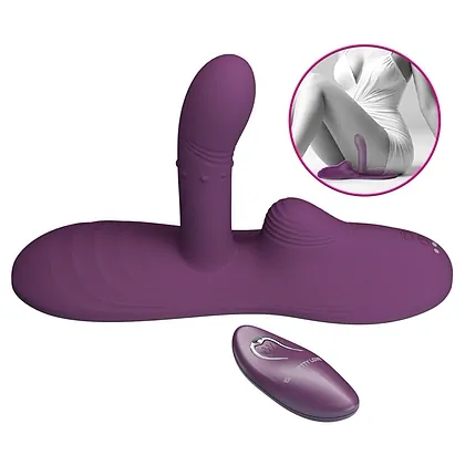 Pretty Love Luka - Pad vibrator din silicon ergonomic
