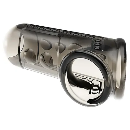 Pretty Love Manșon Texturat TPE — Soft și Waterproof Gri