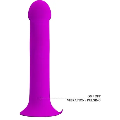 Pretty Love Murray – Dildo Vibrant Mov, 12 Moduri, USB