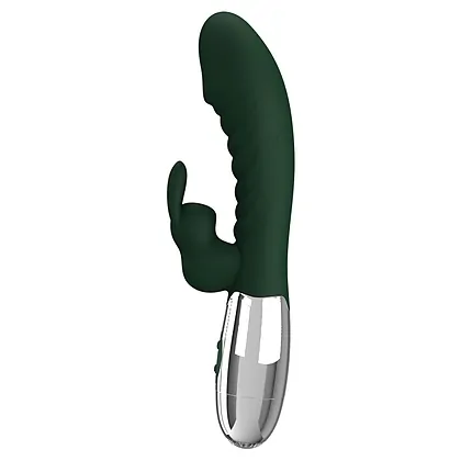 Pretty Love Naughty Bunny Green - 30 Moduri Stimulator Dublu