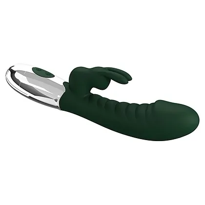 Pretty Love Naughty Bunny Green - 30 Moduri Stimulator Dublu