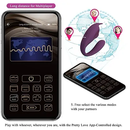 Pretty Love Shey — 10+10 Funcții, Control App, Reîncărcabil